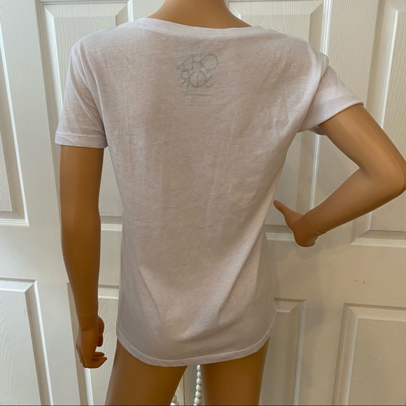 CHASER NWT SZ XS WHITE AC/DC TEE - Picture 4 of 6